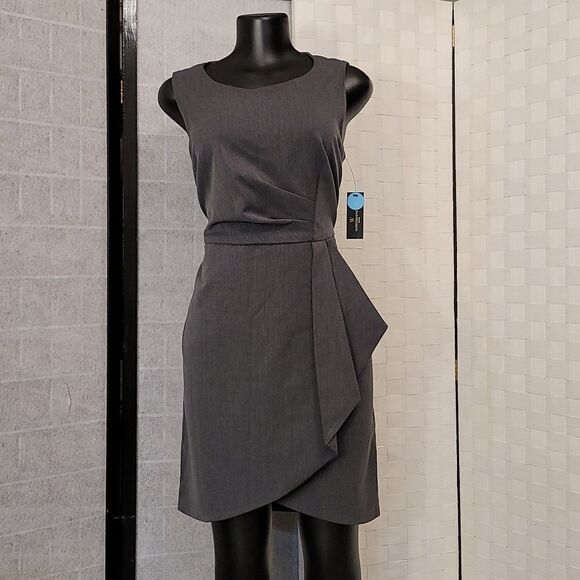 BRAND NEW WORTHINGTON SLEEVELESS HIDDEN ZIPPER CLOSURE SHEATH DRESS - Picture 10 of 14